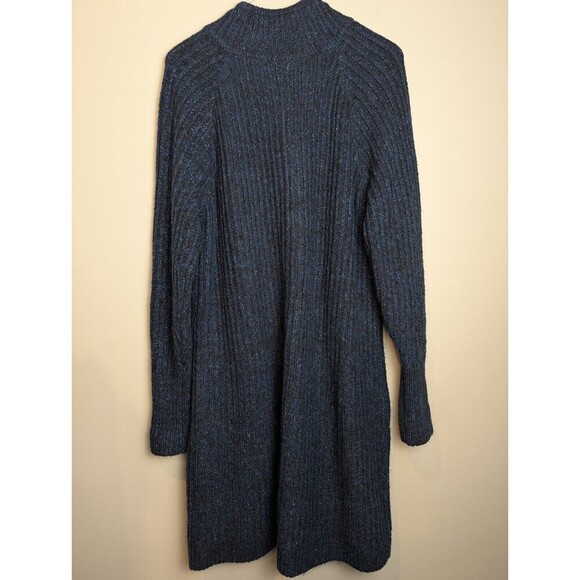 Cabi Women's "Trail Cardigan" Cotton Blend Long Button-Down Blue Sweater M #4276 - Picture 7 of 9